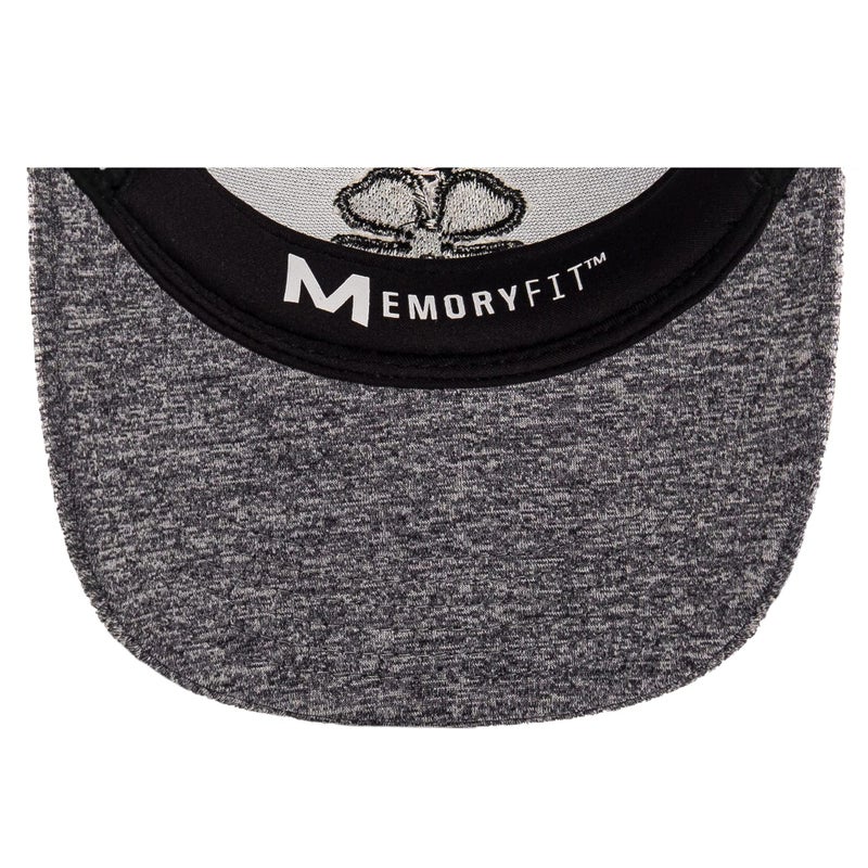 Black Clover Lucky Heather Mesh Grey Hat Gray/Black - Image 4